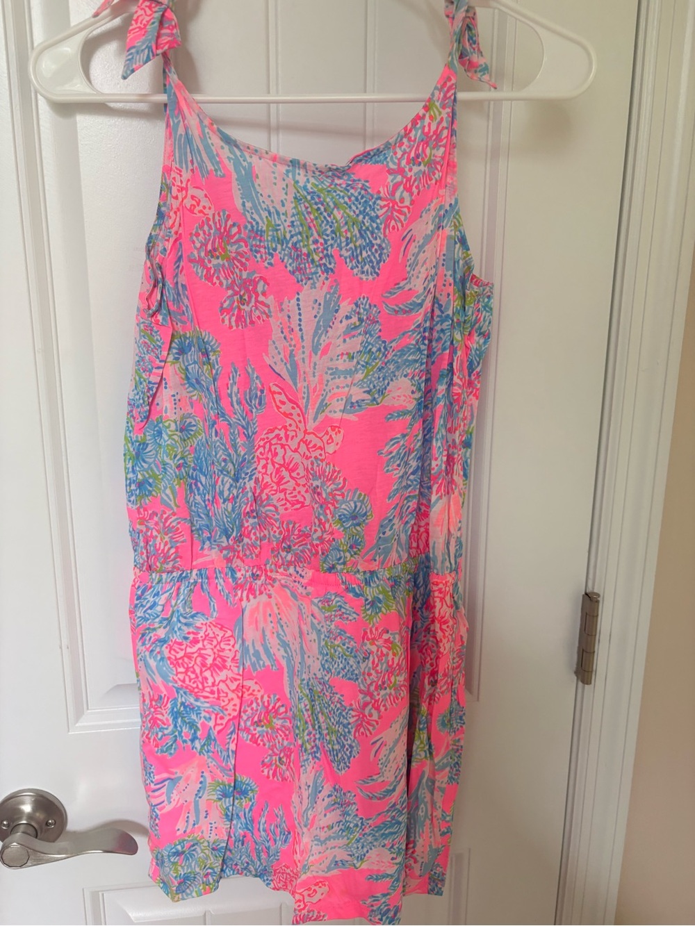 Lilly Pulitzer Sundari Romper in Seaing Things Print